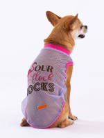 Köpek  Rocks Mesh Tişört